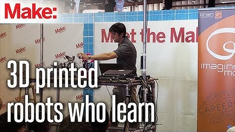 3D printed robots who learn - Marius Buibas, Ph.D.