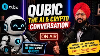 A teaser of Qubic Podcast with QUBO bot by Crypto layers