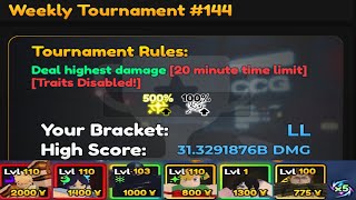 31B  DMG TOURNAMENT #144 - Anime Adventures