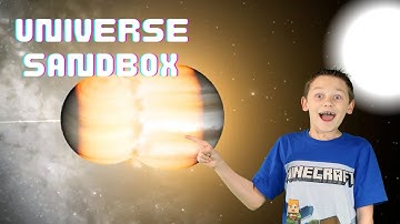 My First Time Playing Universe Sandbox