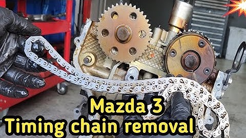TIMING CHAIN REPLACEMENT MAZDA 2.3 CX-7 CX7 #Mazda