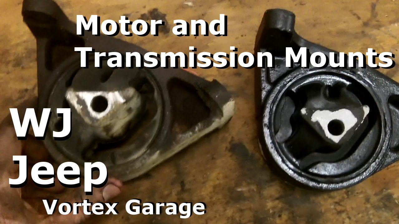 Jeep WJ Motor and Transmission Mount Replacement  - Vortex Garage Ep. 8  - YouTube