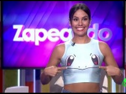 Cristina Pedroche desata la locura en Zapeando con su camiseta Pokémon