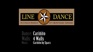 Video thumbnail of "Carinito, Line Dance, Heritage Grand, [HG-LD]"