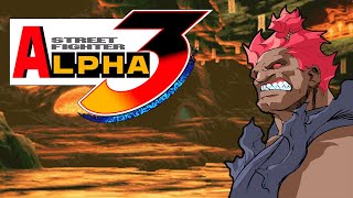 Street Fighter Alpha 3 - Akuma - Arcade Mode Playthrough