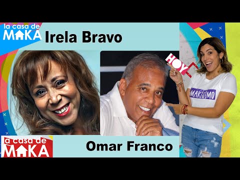 Irela Bravo y Omar Franco hoy en #LaCasaDeMaka.Una noche divertida, llena de sorpresas y anécdotas.