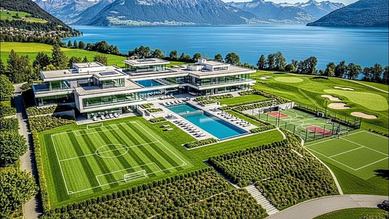 Inside a Billionaire Lakeside Mansion Estate | Ultimate Luxury Property Tour