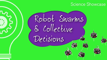 Self-Organized Collective Decisions in a Robot Swarm