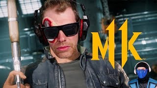 TERMINATOR REACTS - Terminator MORTAL KOMBAT 11 Gameplay Trailer | MK11 PARODY!