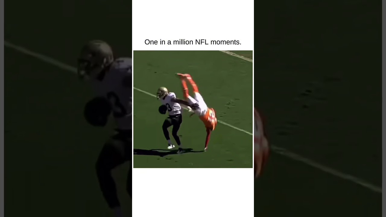These One in a Million Moments 🔥🏈 #trending #oneinamillion #nfl #football #fyp