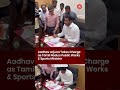 Aadhav Arjuna begins tenure as State Minister at TN Secretariat