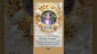 Verona E. Browne | Funeral Announcement #ObituariesSVG Wealth