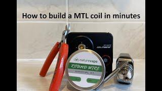 How to build your own MTL coil in minutes & save you money in the long run.