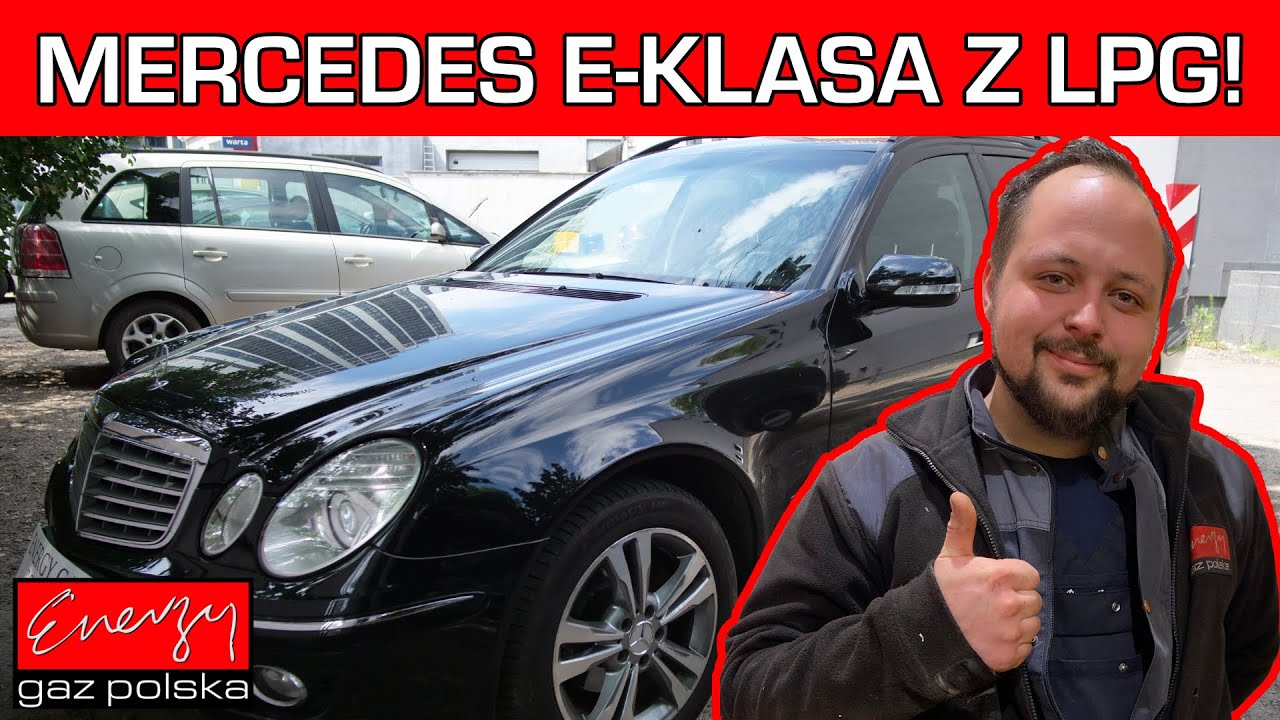 Montaż LPG Mercedes EKlasa W211 1.8 kompressor 184 KM z