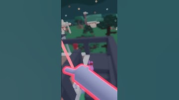 Hitting a trick shot in yeeps hide and seek