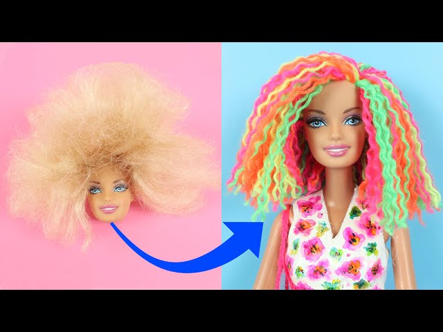 Transformação de Cabelo e Maquiagem de Boneca de Papel, Beleza Caseira, Transformação de Cabelo e Maquiagem de Boneca de Papel, Beleza Caseira, By Slime Sam Sapeca