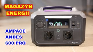 Ampace Andes 600 PRO - Przenośna elektrownia 600W - Power bank #GeekbuyingPL  #Ampace