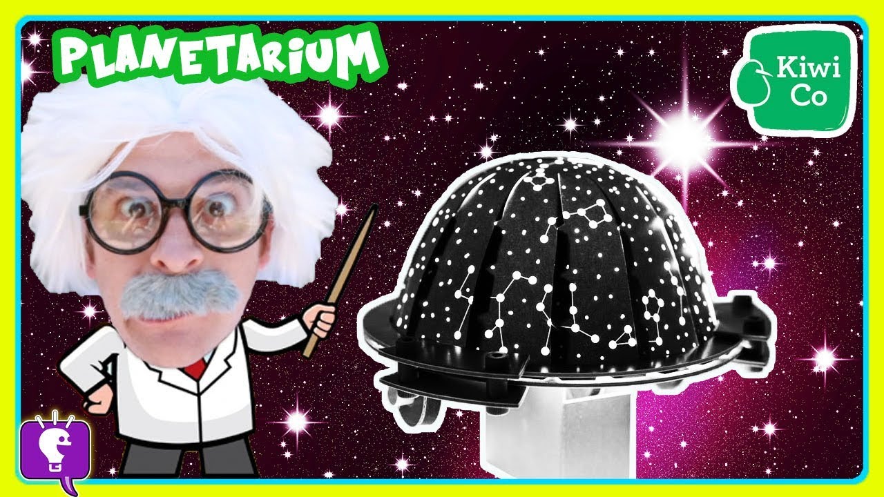 kiwi company reviews Planetarium DIY Science Project with HobbyHarry by HobbyKidsTV