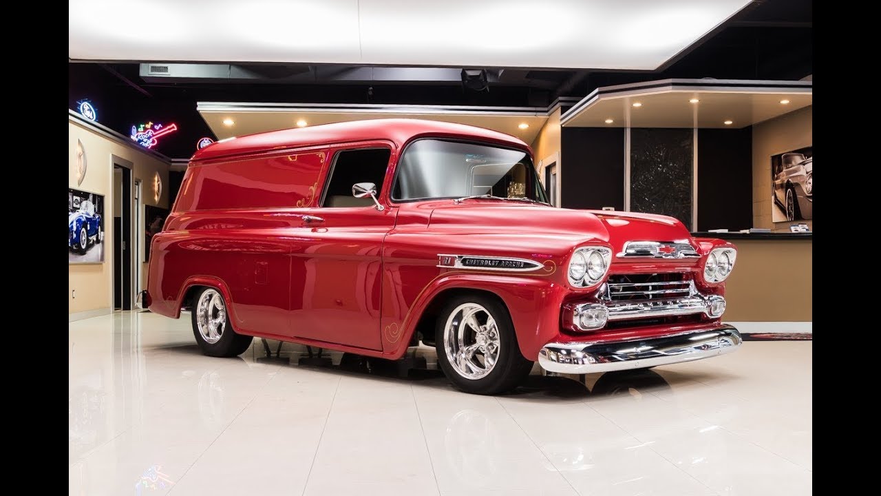 1959 Chevrolet Apache Panel Van For Sale - YouTube