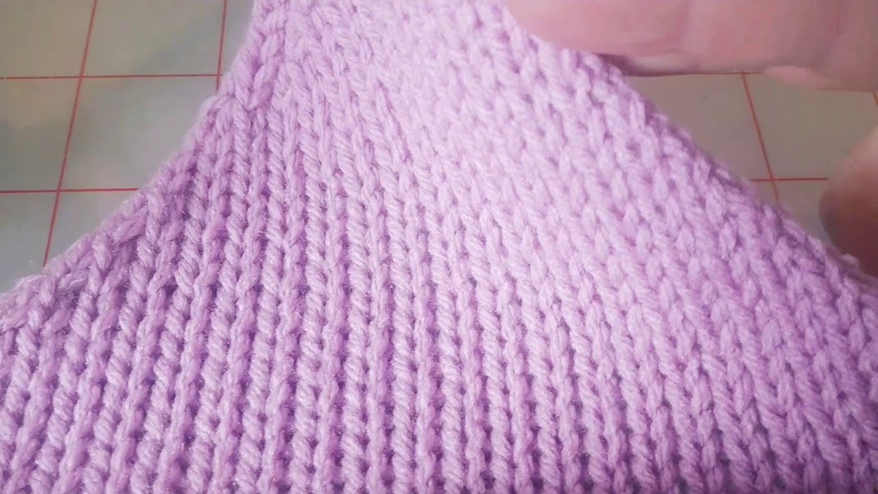 Decreasing on the Knitting Machine - YouTube
