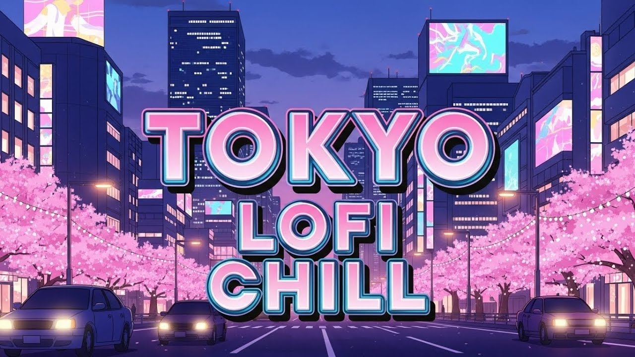 🔴 Tokyo Lofi Chill Beats – 夜の街で聴く穏やかな音楽 (Relaxing Night Vibes in Tokyo)