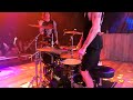 Standing on the ashes live drum cam  blessthefall  the banyan live 22424