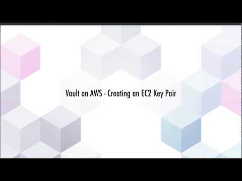 Vault on AWS: Creating an EC2 Key Pair