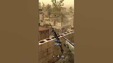 Gnarly Cod4 No Scope #cod #cod4 #callofduty #shorts #gaming #noscope #viral #sniping #sniper