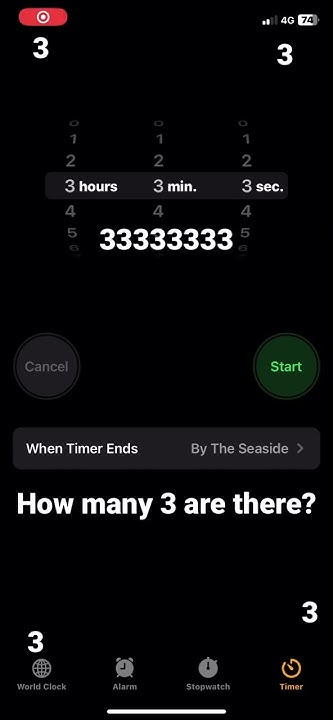 how-many-3-are-there-youtube