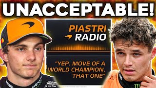 Details HUGE TENSION at Mclaren as Norris TOLD OFF after Piastri Crash! THIS IS INSANE! Update