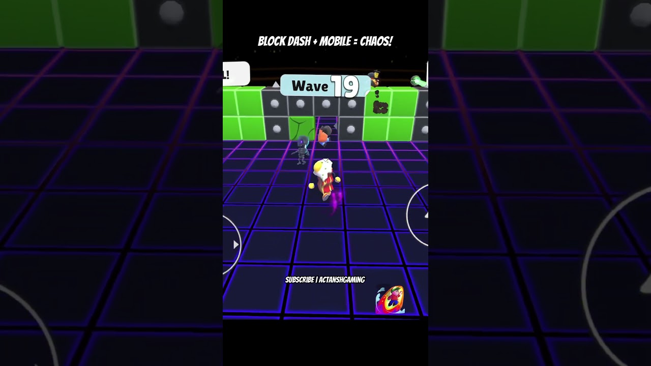 Playing Block Dash on Phone is NOT Easy! 😤 | 