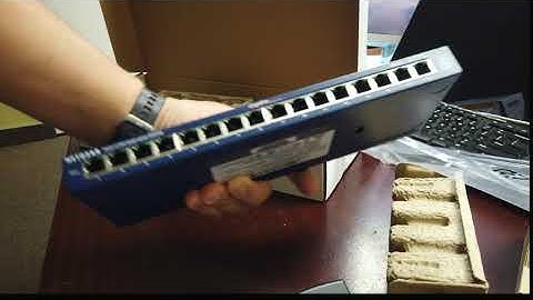 Netgear ProSAFE GS116 16-port unboxing