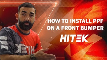 How to Install PPF on a Front Bumper | PPF Tutorials