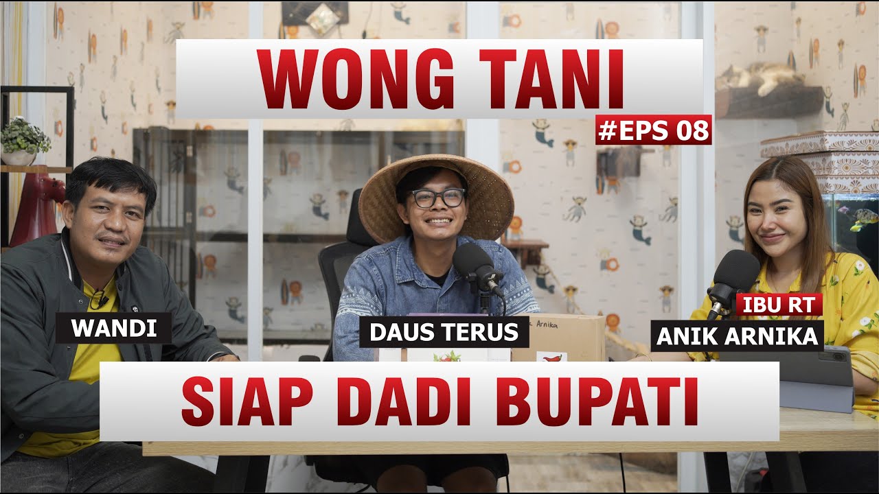 DAUS MAMPIR KE PODCAST BU RT,  BANYAK BANGET YANG DI SENSOR