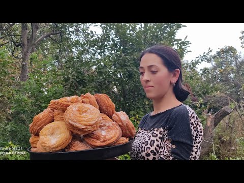 Keçmiş Vaxtlardan Bu Günə Kimi Gəlmiş Nənələrimizin Bişirdiyi Qatlama Bişirdim!