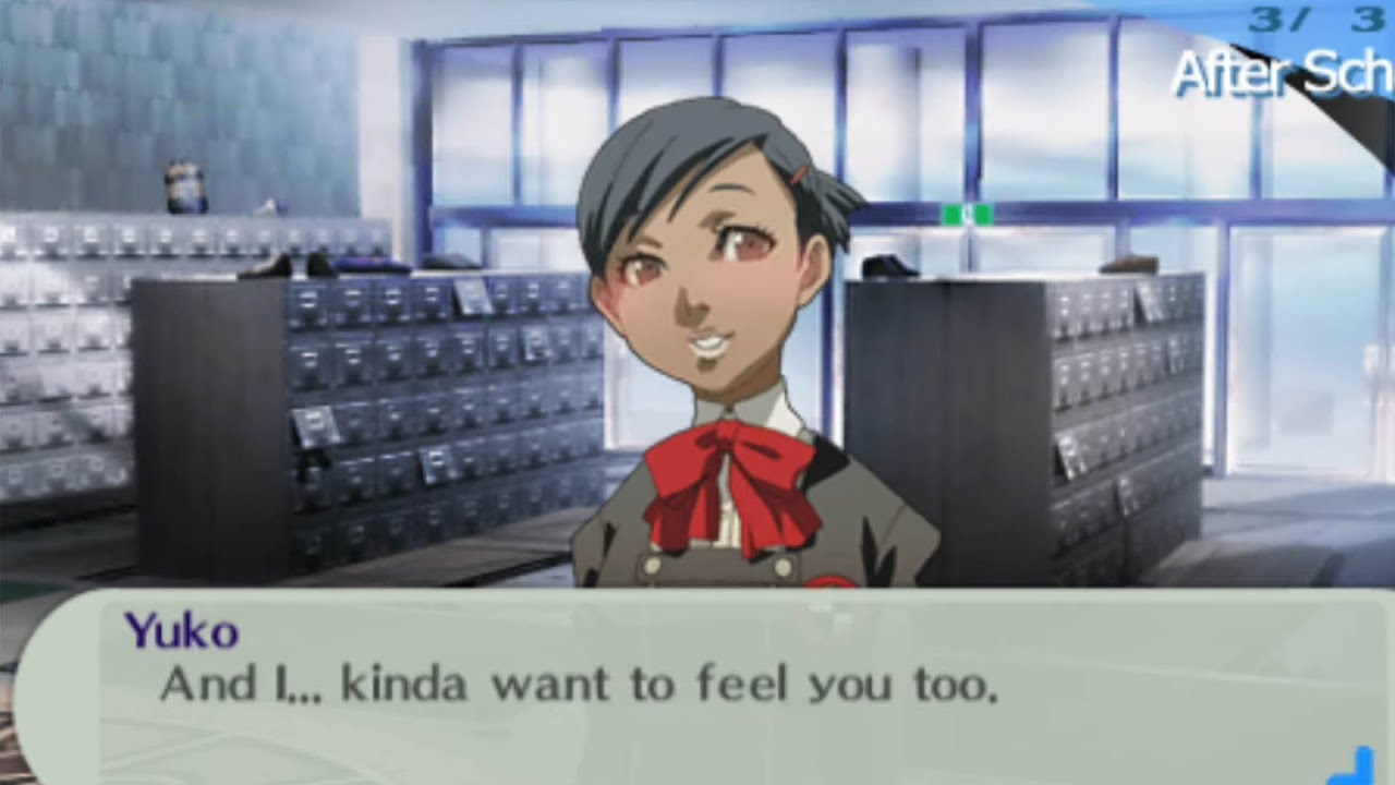 Persona 3 Portable Yuko Romance - Social Link 1 to 10 - YouTube