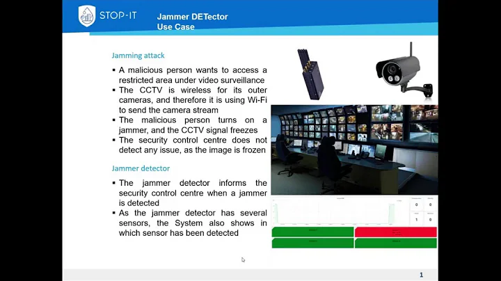 STOP-IT tool explained: Jammer Detector demonstration video