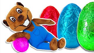 Open learning eggs in this 1 hour easter special. kids learn colors,
shapes, nursery rhymes, phonics & more with busy baby
beavers.subscribe to beaver...