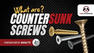 Countersunk Screws: What Are They? by OneMonroe 98 views 1 day ago 2 minutes, 1 second