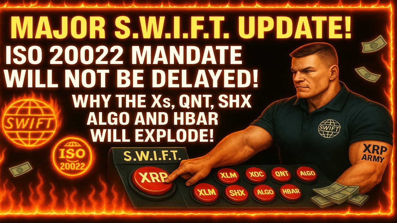 ISO 20022 Mandate Will Not Be Delayed! Why ISO Coins Will Explode! - YouTube