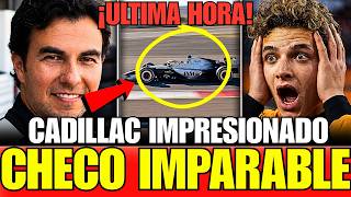 ¡CHECO PEREZ HIZO LO IMPENSADO EN SILVERSTONE Y CADILLAC ENLOQUECIO!