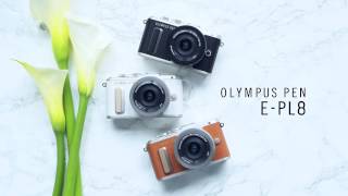 ❤️女性に大人気❤️OLYMPUS PEN E-PL8 大人気のホワイト♫ OLYMPUS ミラーレス一眼 E-PL8