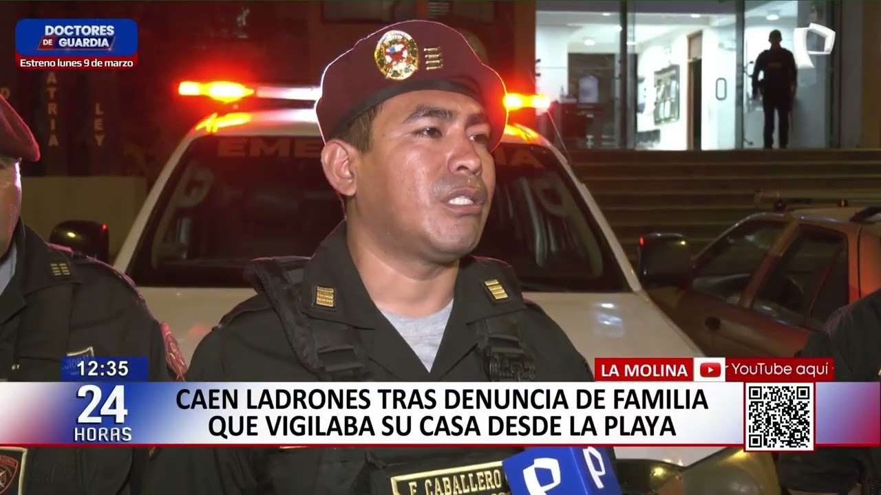 24Horas | La Molina: caen ladrones tras denuncia de familia