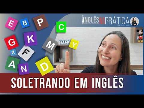 Vídeo: Existe uma palavra como soletrada?