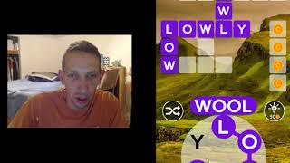 Wordscapes, Cliff Stage, Brood level 9