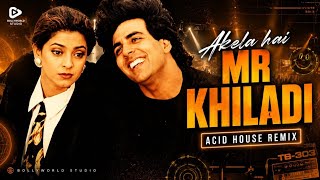 Akela Hai Mr Khiladi (Acid House Remix) | 90s Bollywood | BollyWorld Studio