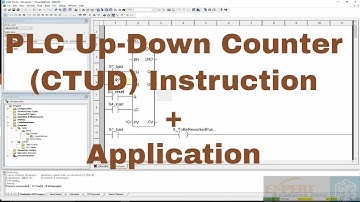 Lecture 24: UNITY PRO plc programming | Up-Down Counter (CTUD) Instruction | industrial control