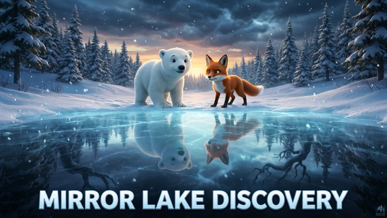 Mirror Lake Mystery: The Ice That Stole Blaze’s Future! (Snowball & Blaze Adventure)