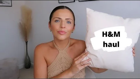 H&M HAUL // FASHION // TRY ON HAUL // HOMEWARE // ...