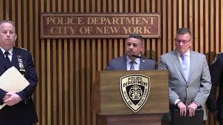 Watch as acting Police Commissioner Caban and NYPD executives provide a law enforcement update.